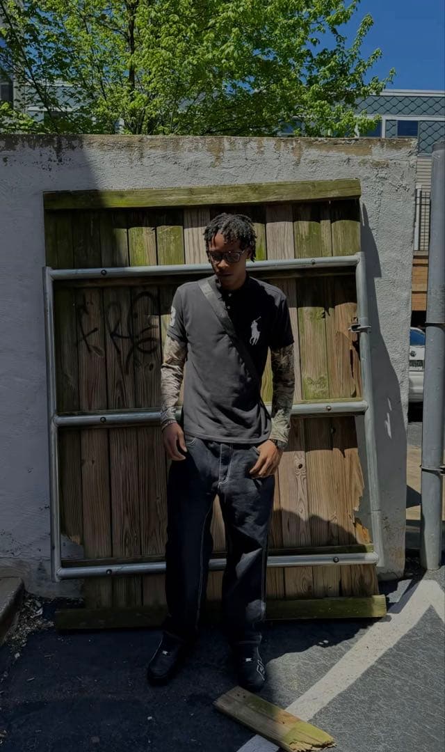金*生様 00s polo Ralph Laurenビッグポニー ブラックxl