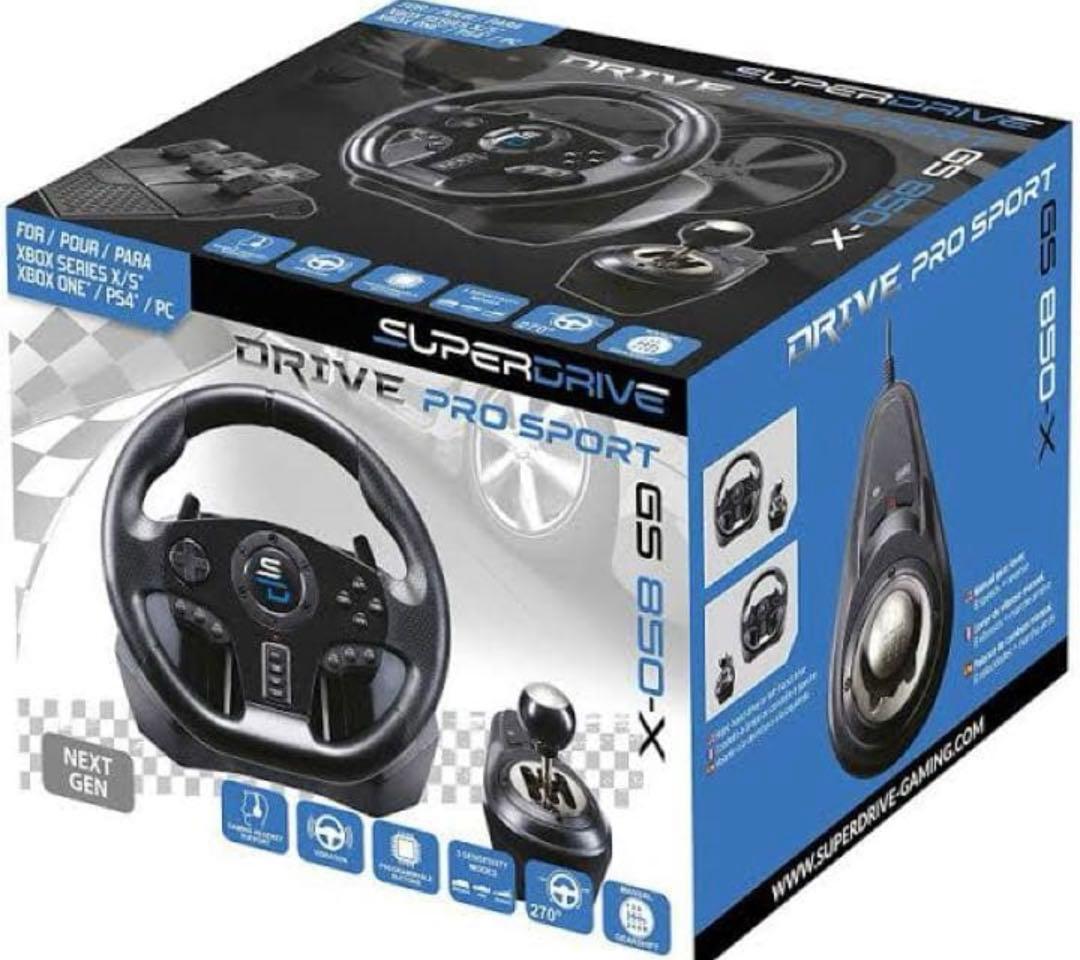 Subsonic ハンドルコントローラー ゲームハンドル GS850X