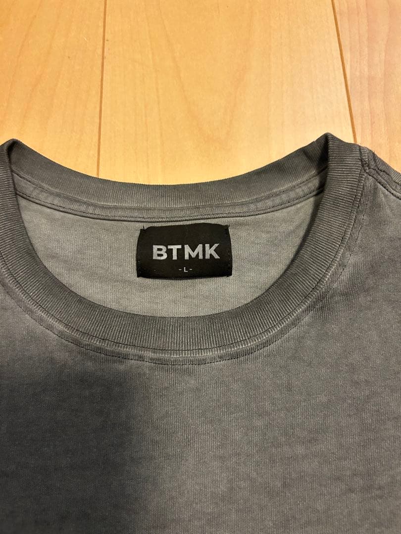 トップス BTMK S/S TEE garment dyed N237