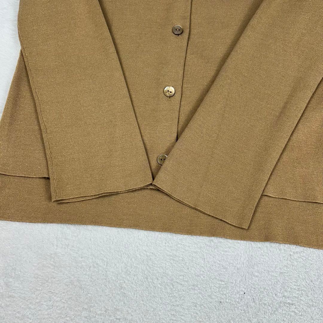 FOXEY♡シルクカシミヤ ニット コンパクトカーディガン シェルボタン38