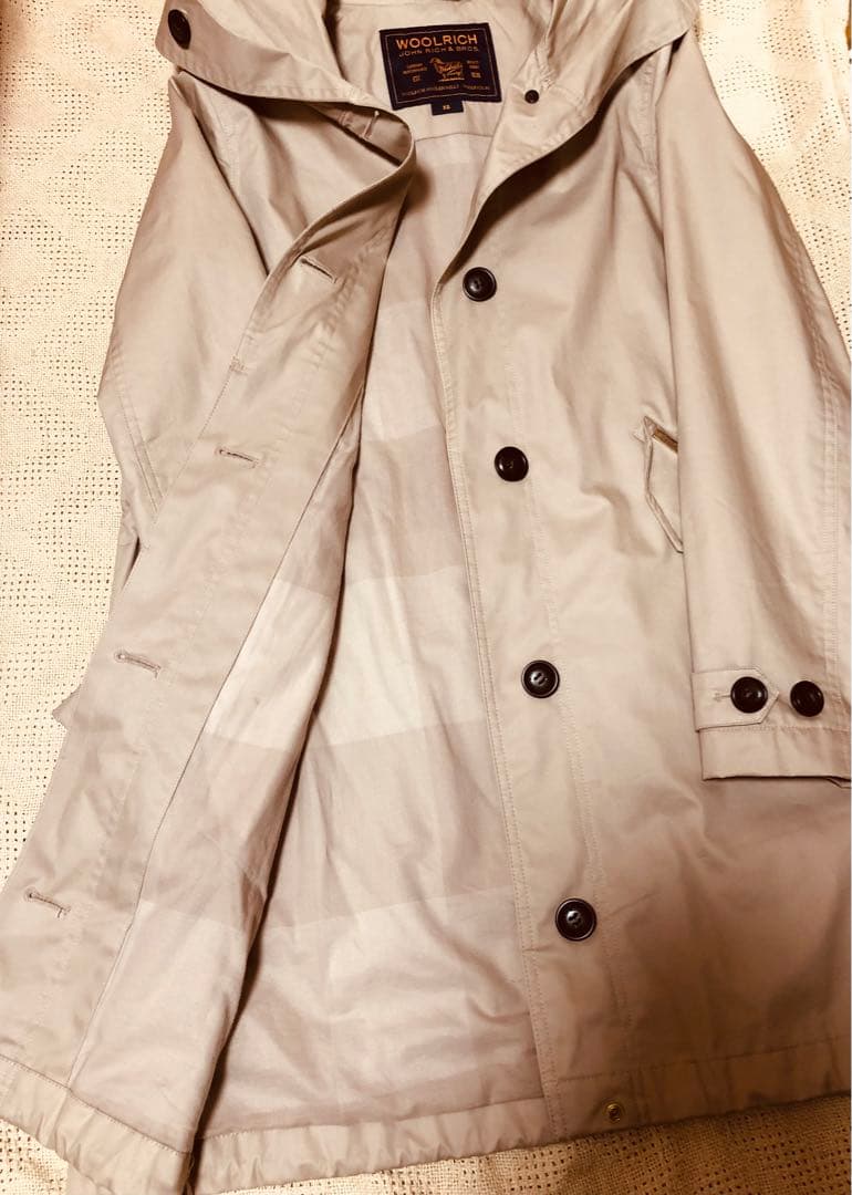 WOOLRICH ウールリッチ フードコート スプリングXS
