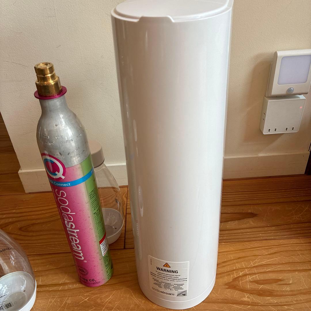 SodaStream TERRA 炭酸水メーカー ガラスボトルガスシリンダー