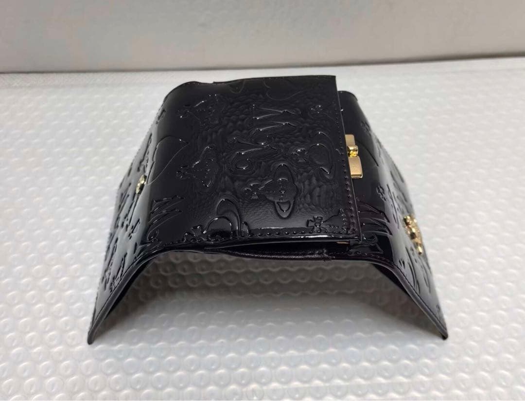 ブラック ヴィヴィアン 三つ折り財布·336955