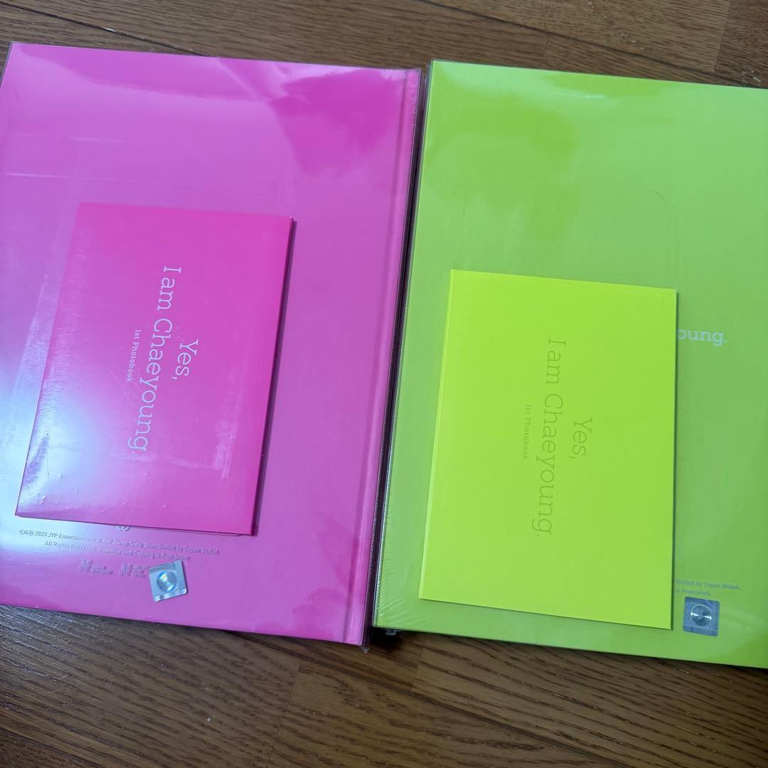 TWICE ソロ写真集 Yes, I am Chaeyoung チェヨン　2種