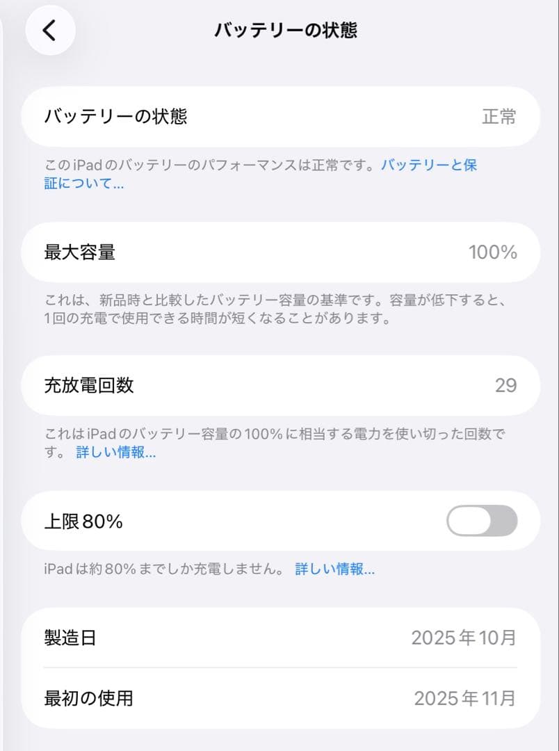 美品 Apple iPad A16 128GB Wi-Fi シルバー おまけ付き