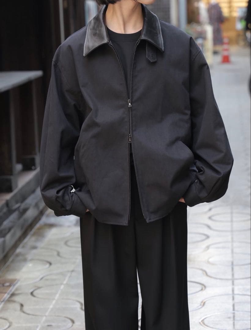 ジャケット・アウター Sulfur Dyed Brushed Chino Zip Jacket S