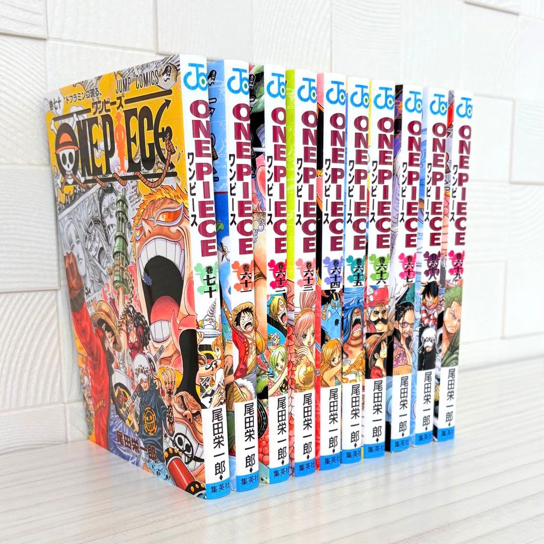 ONE PIECE ワンピース 1〜80巻＋関連本3冊 全83冊 まとめ売り美品