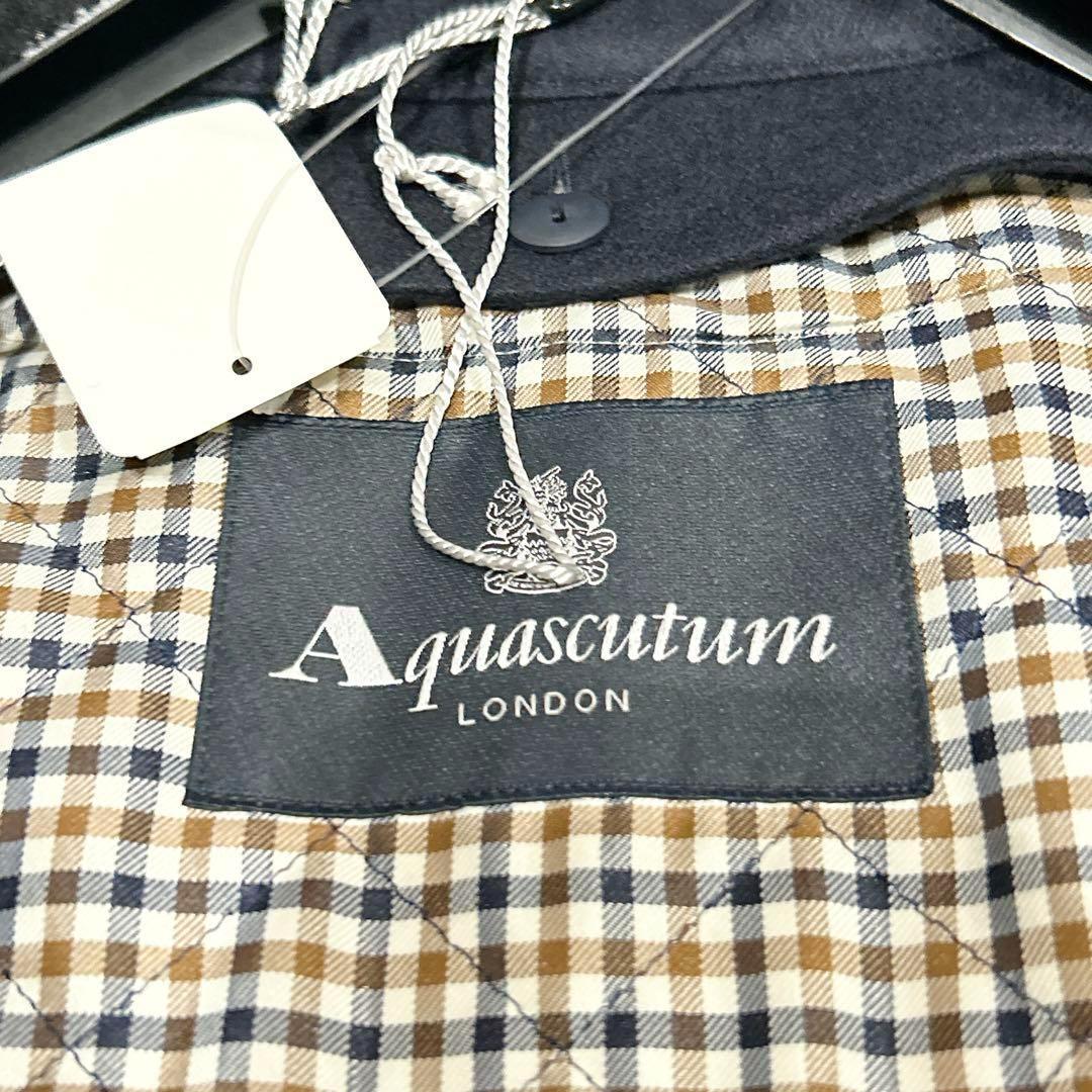 新品タグ付き✨　超希少✨　アクアスキュータム　現行　ステンカラー　コート　10