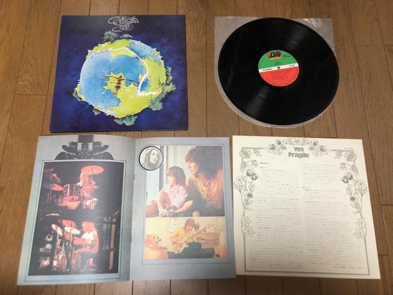 YES　レコード４枚セット　プログレッシヴ　イエス