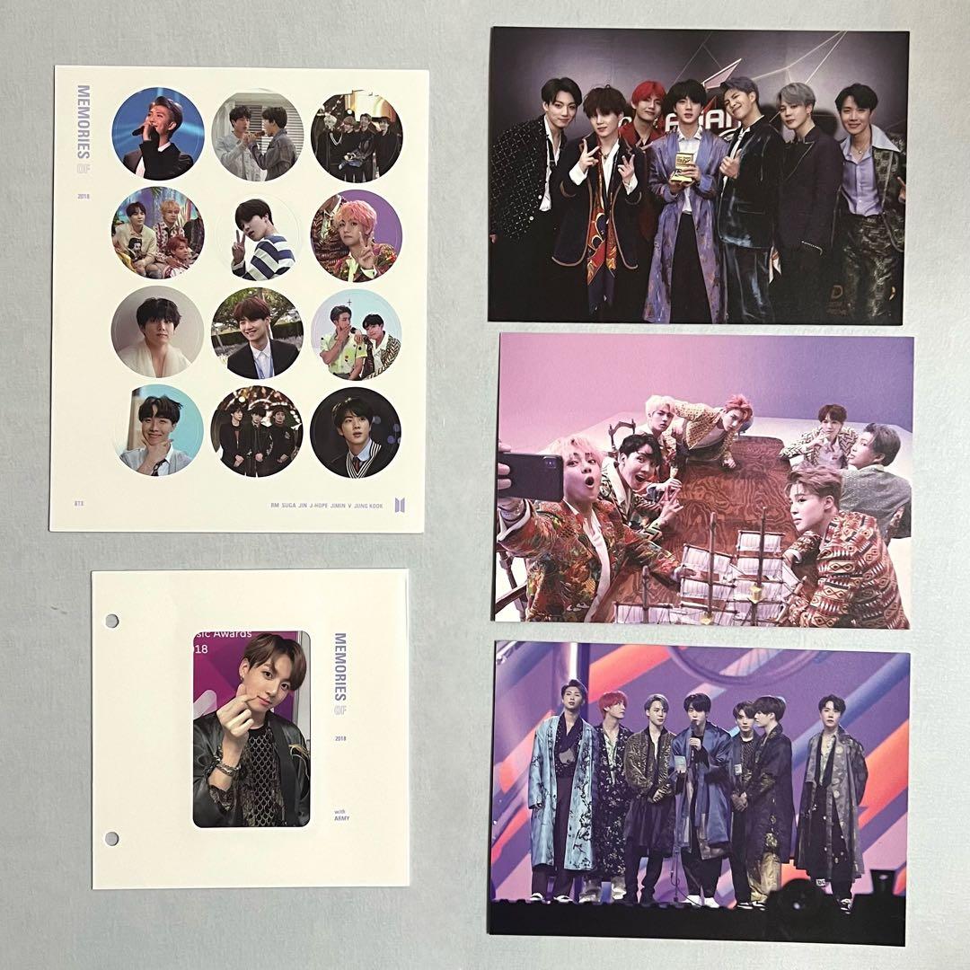 BTS MEMORIES 2018 Blu-ray トレカ ジョングク