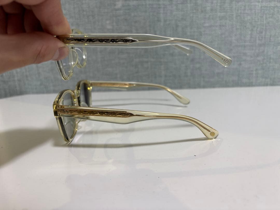 希少サイズ　アイヴァン　eyevan クリアフレーム　Webb51