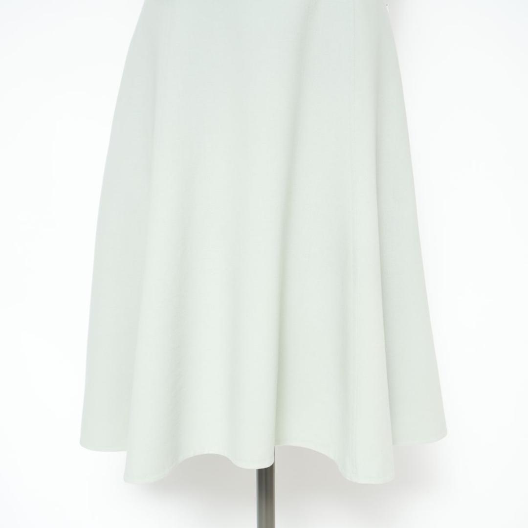 美品 FOXEY BOUTIQUE フレアワンピース グリーン 42*BD583