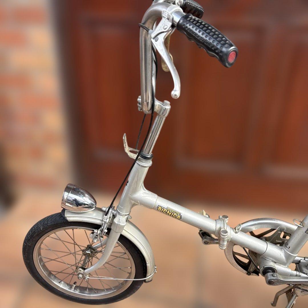 ブリヂストン　ピクニカ　レトロ　ビンテージ　折り畳み自転車