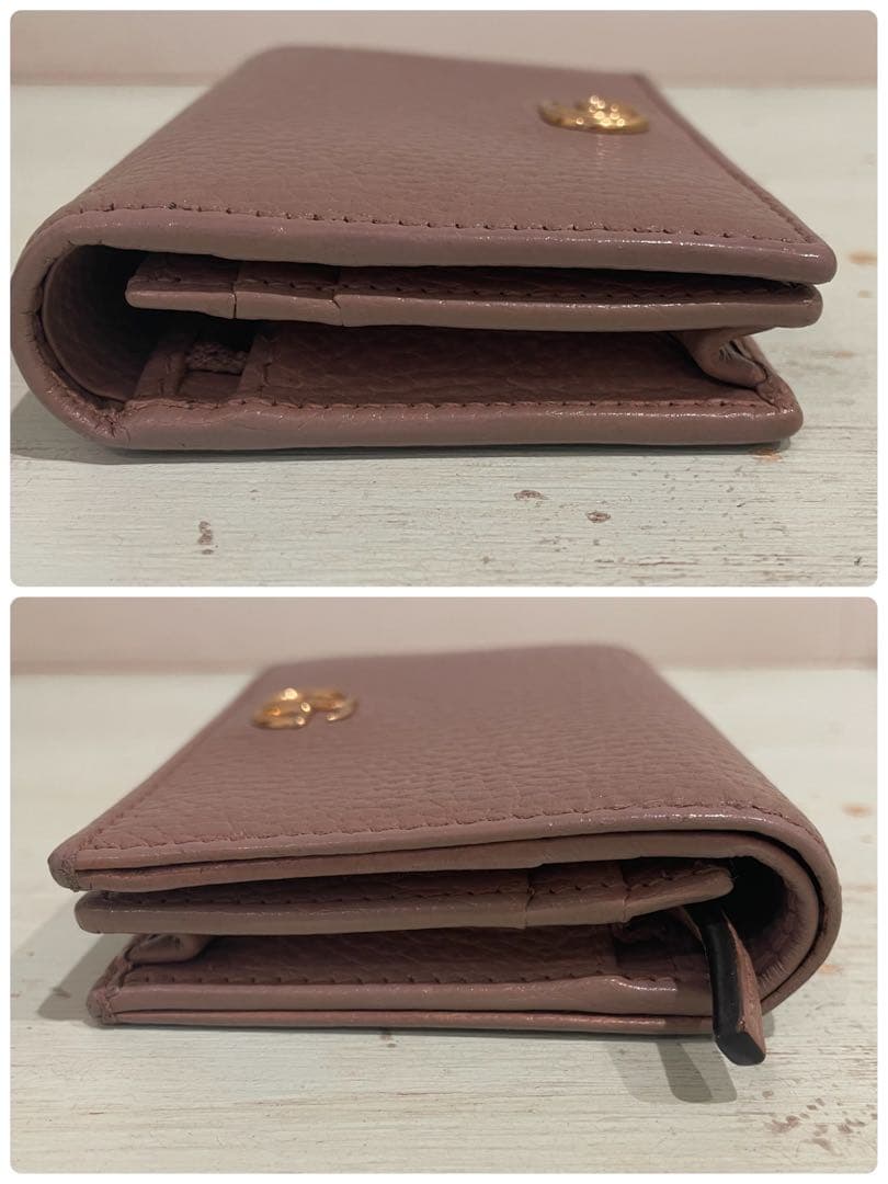 【GUCCI グッチ GGマーモント 二つ折り財布】