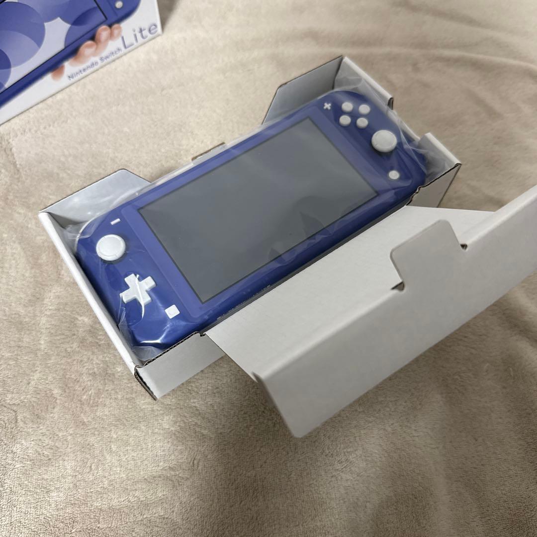 美品　Nintendo Switch Lite 青色 ACアダプター付き
