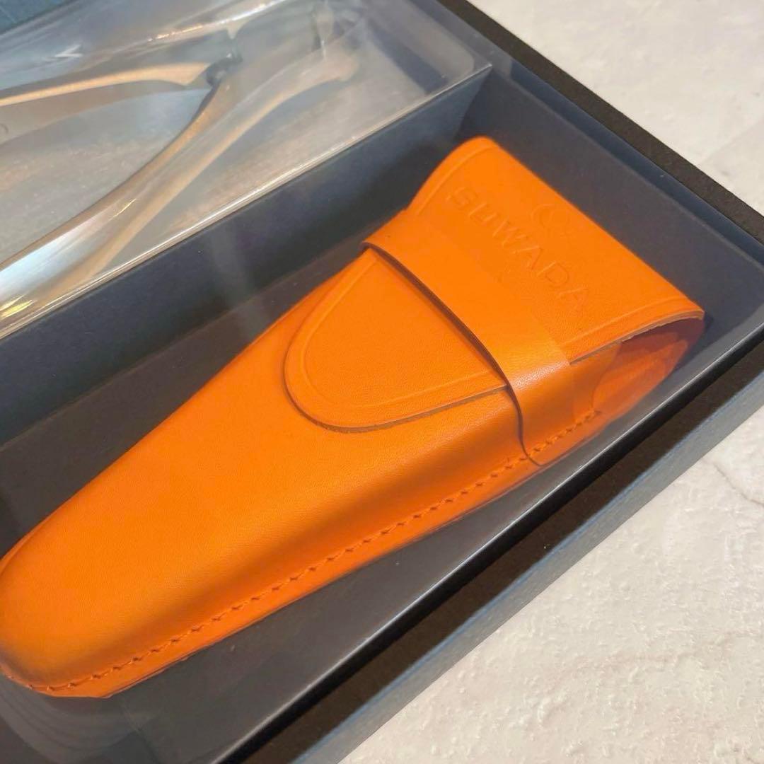 【匿名配送】スワダ　爪切り　牛革カバー付き　ブラック　ギフトBOX入り　新品