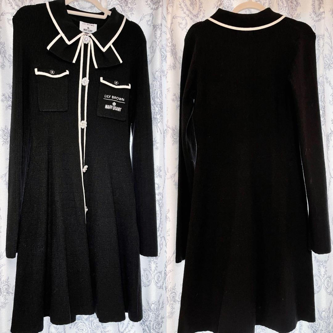 LILY BROWN×MARY QUANT ワンピース　ブラック