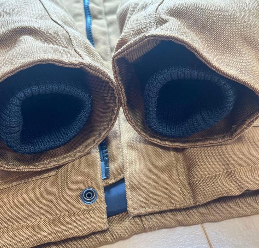 Carhartt ジャケット　ブラウン　未使用　キルティング　ダブルジップ