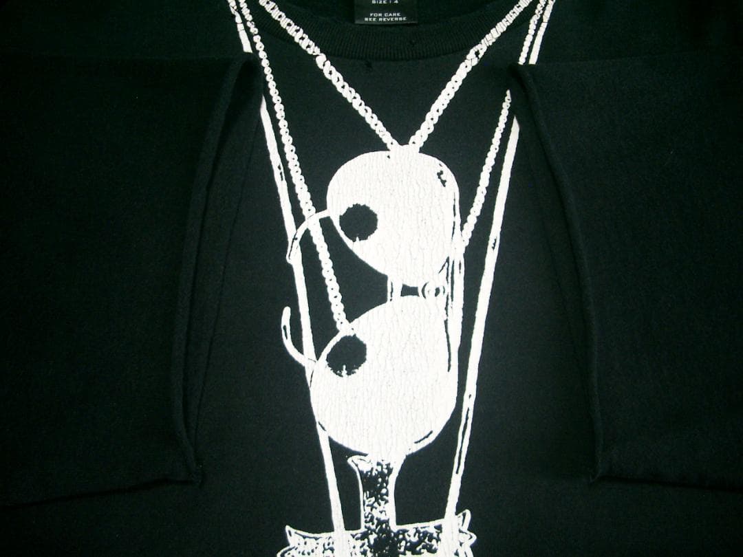 サイズ4 ナンバーナイン ガンズ期 ネックレスTシャツ