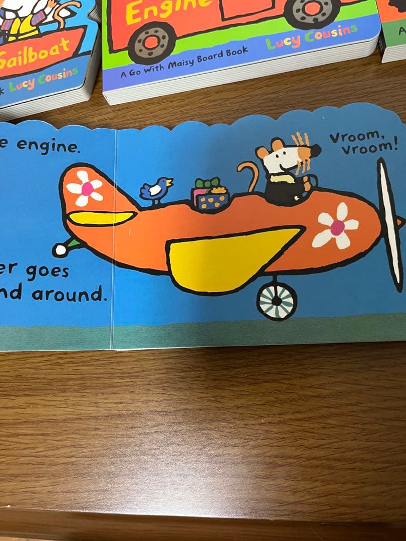 のりもの英語絵本9冊セット（ハードカバー）