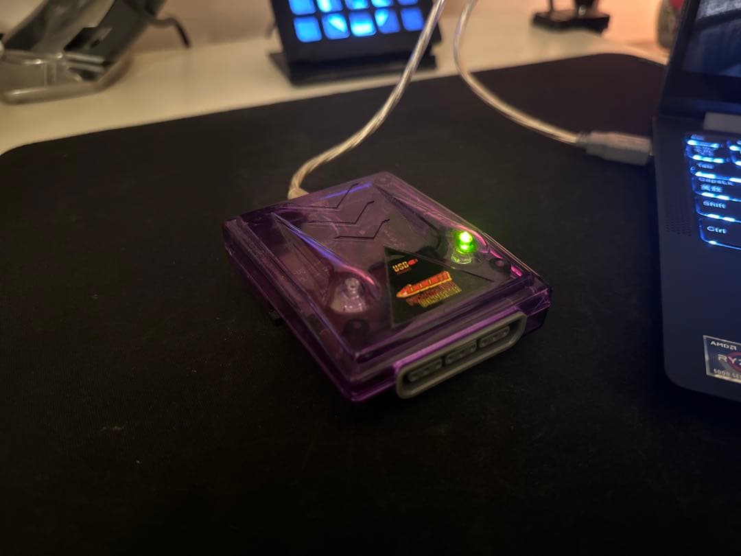 その他 XK-PC2004 PSX N64 Adapter purple
