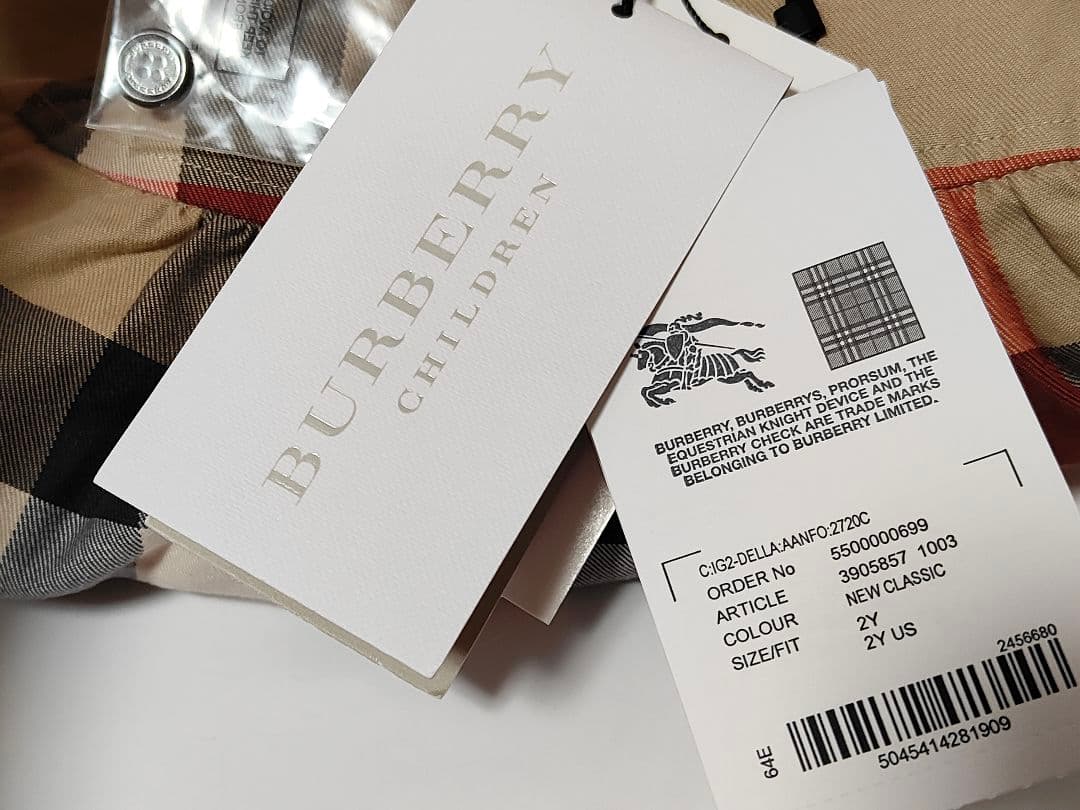 新品 BURBERRY CHILDREN バーバリー ワンピース 2Y