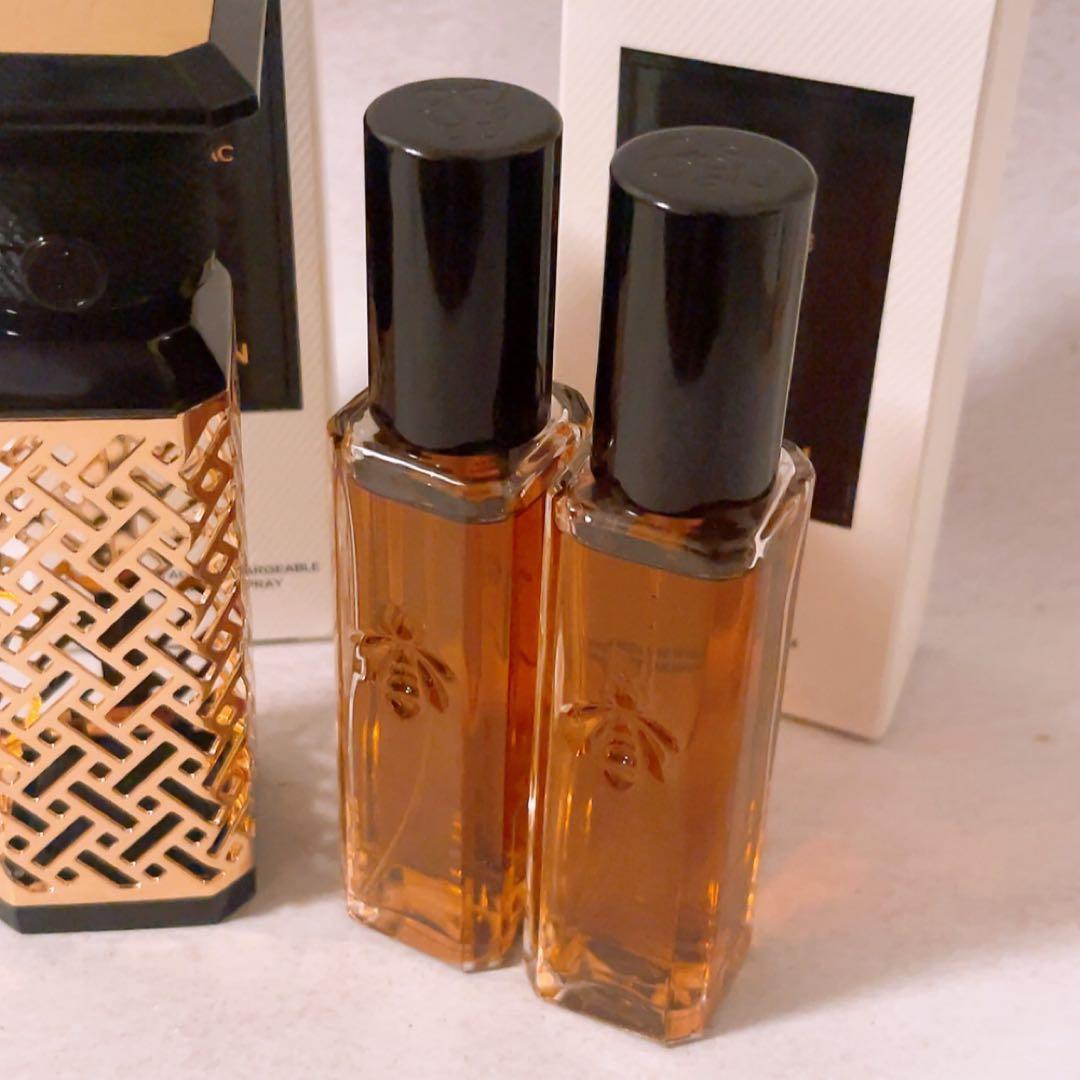 zr☆未使用☆ ゲラン アンジェリーク ノワール 20ml×2 アトマイザー付