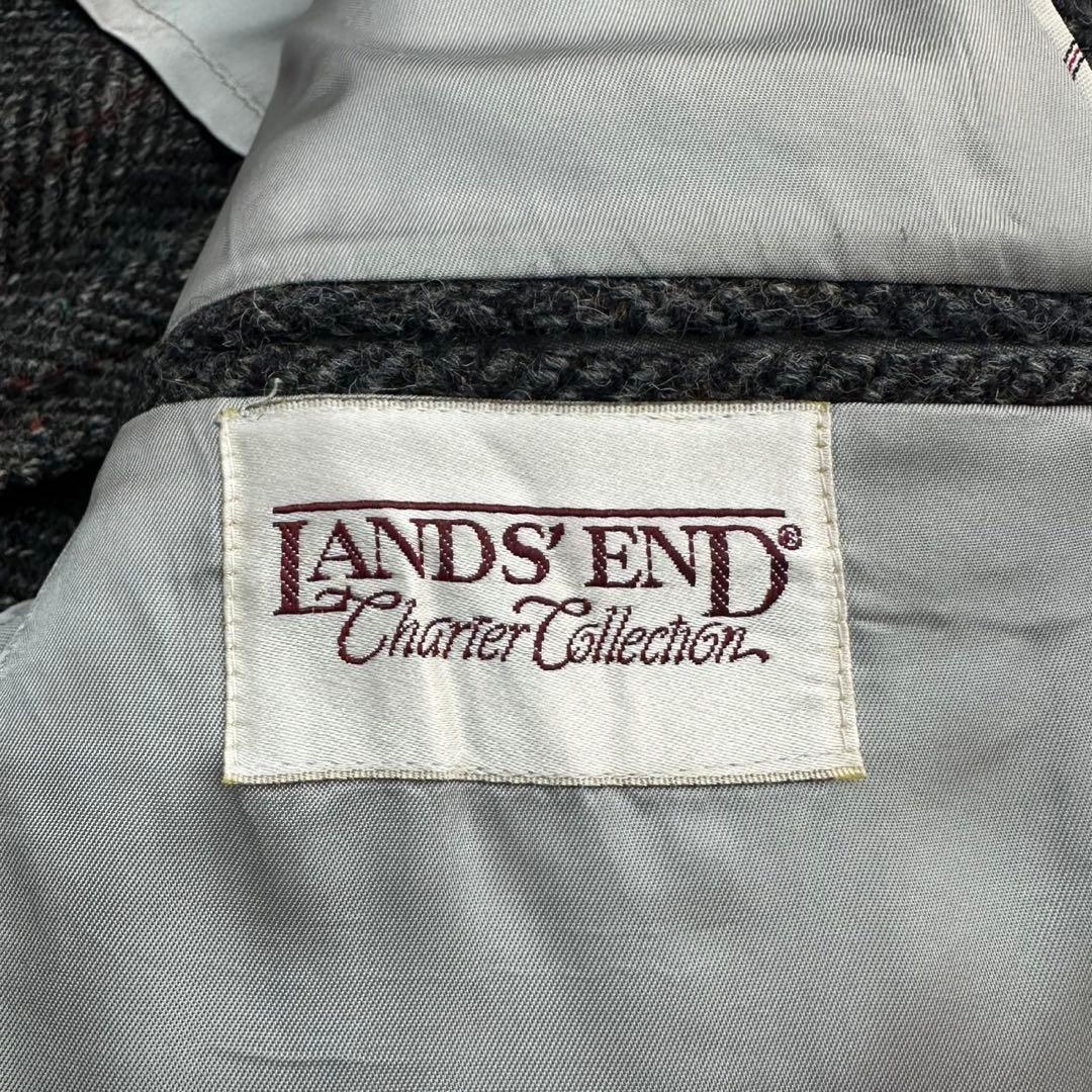 Harris Tweed LANDS'END テーラードジャケット 90s 古着