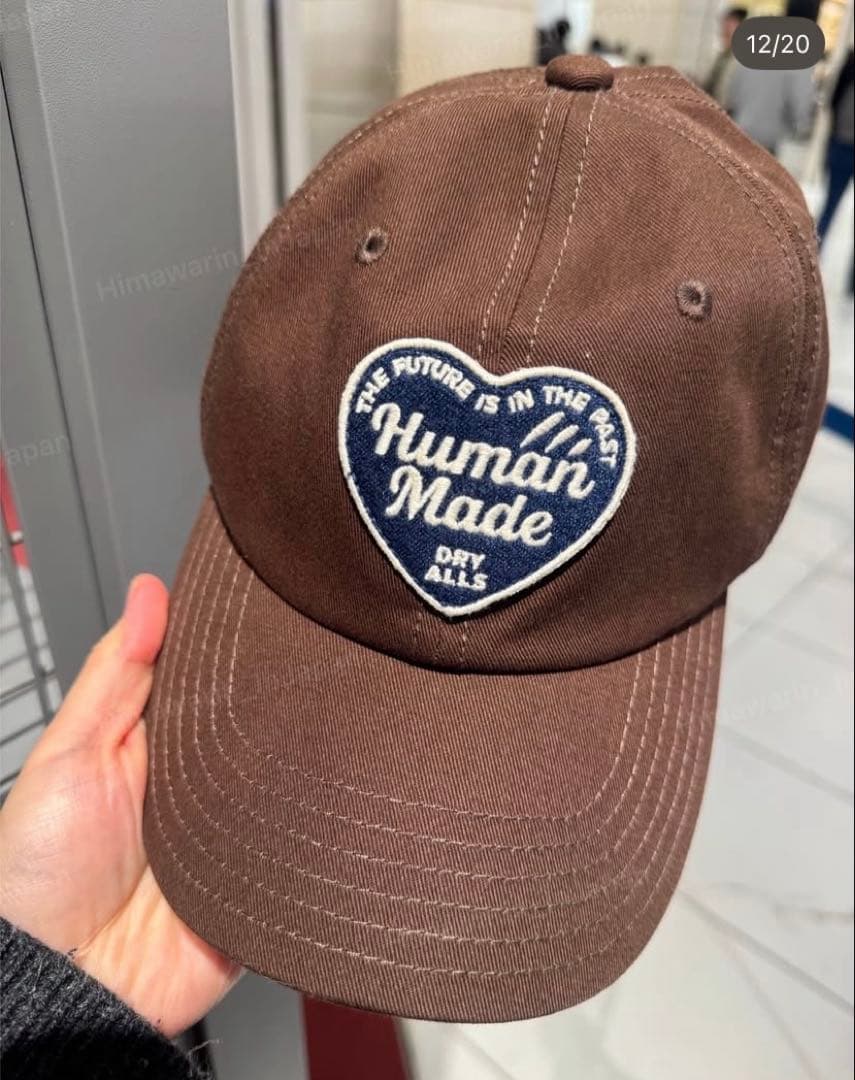 2026 SS 新作　新品　送料込み　HUMANMADE キャップ　ブラウン