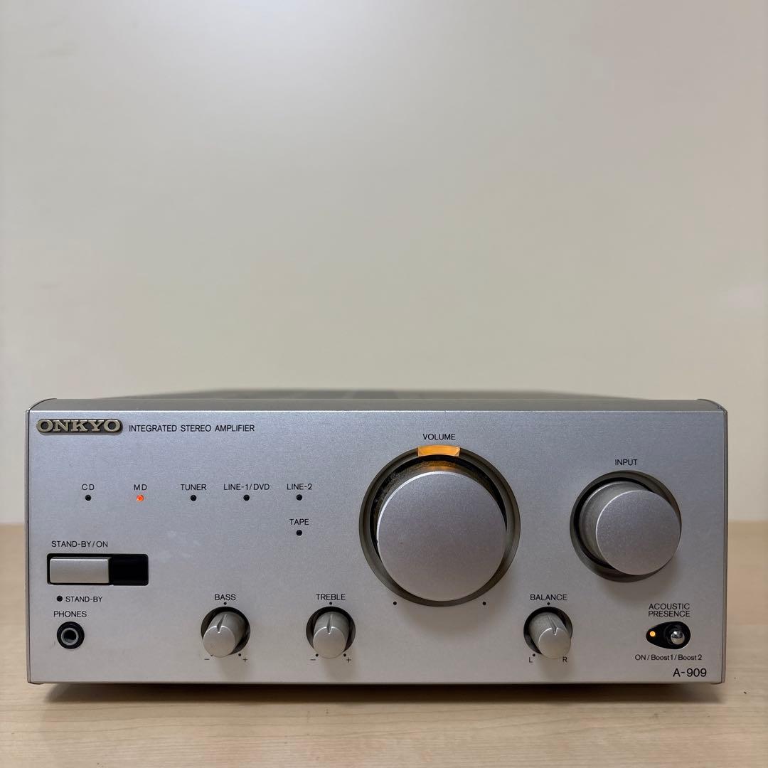 ONKYOインテグレーテッド　ステレオアンプ A-909