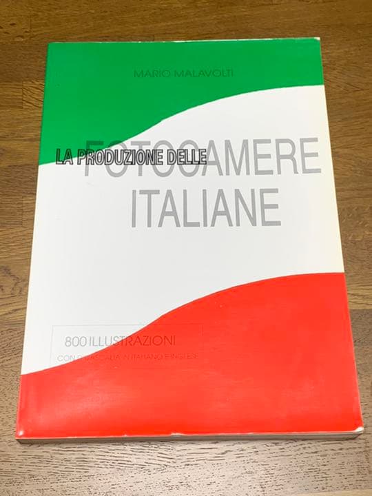 イタリアのクラシックカメラ解説本2冊