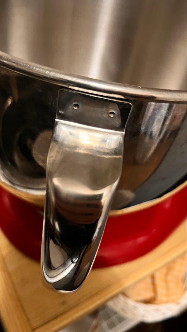 KitchenAid 多機能ミキサー レッド