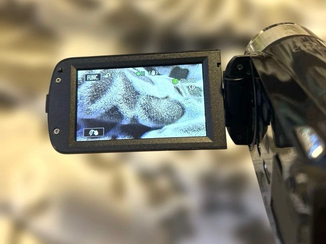 ジャンク品　Canon IVIS HF R21 ビデオカメラ本体(充電器付き)