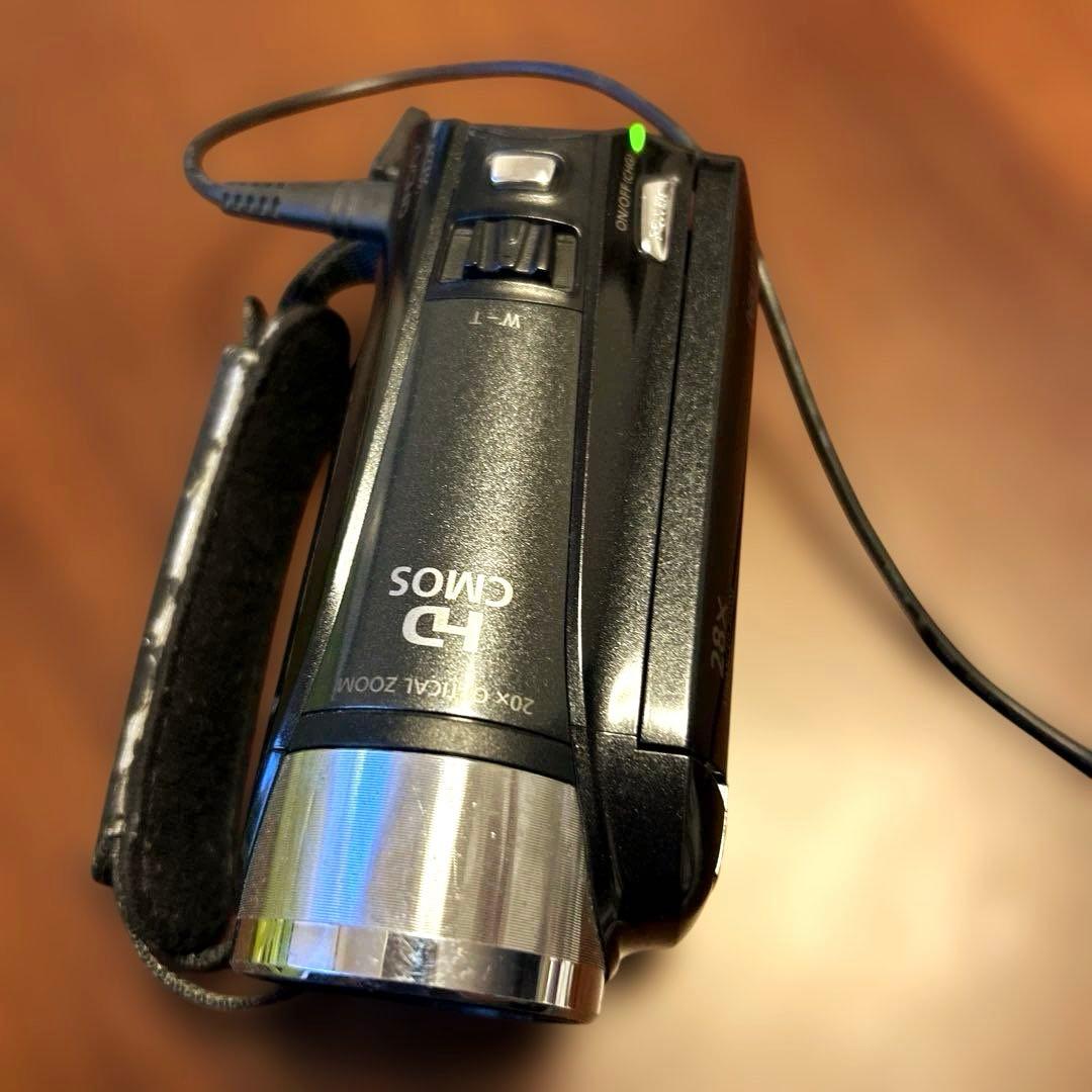 ジャンク品　Canon IVIS HF R21 ビデオカメラ本体(充電器付き)