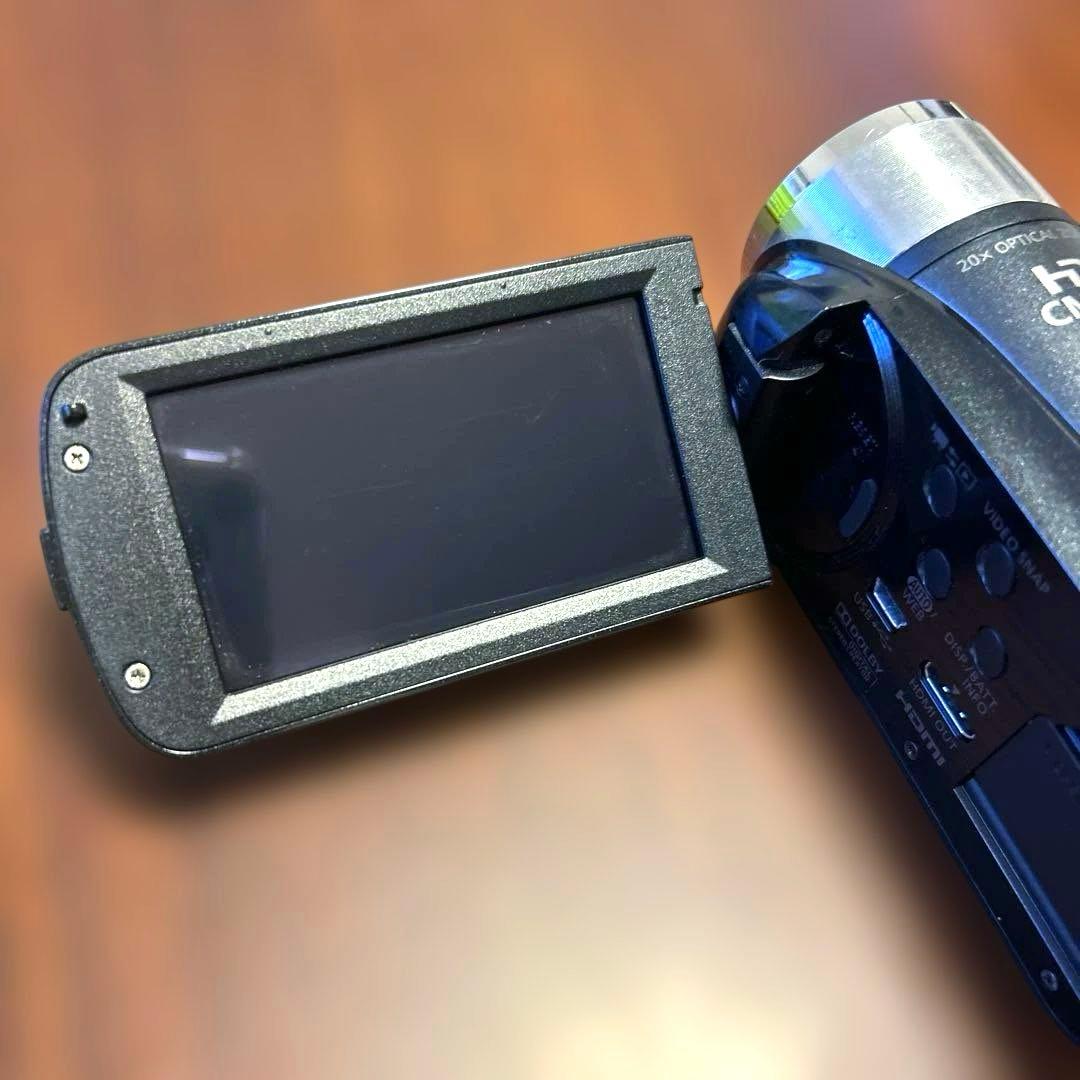 ジャンク品　Canon IVIS HF R21 ビデオカメラ本体(充電器付き)