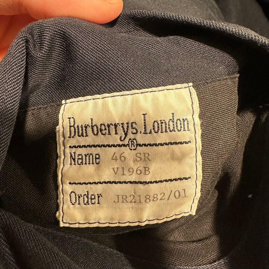 Burberrys バーバリーズ　ノバチェック　スウィングトップ　ネイビー　紺