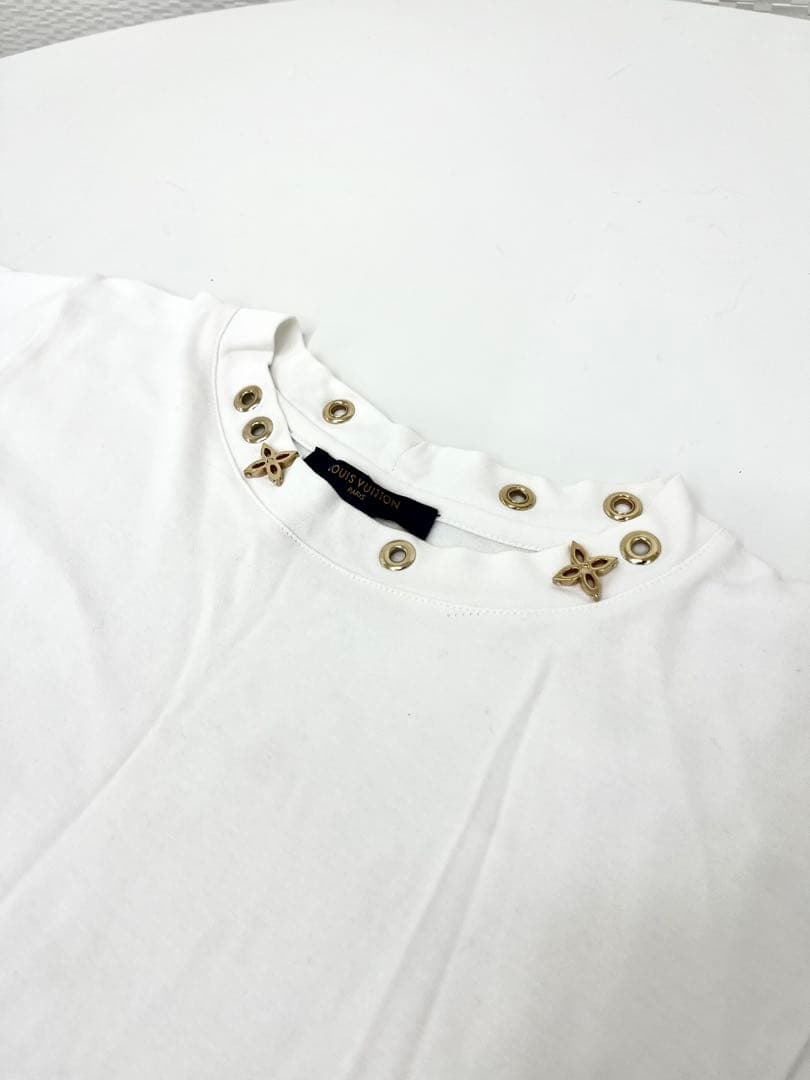 LOUIS VUITTON モノグラムチャーム付 サイドストラップ Tシャツ
