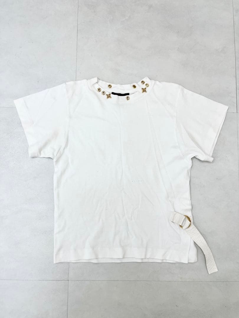 LOUIS VUITTON モノグラムチャーム付 サイドストラップ Tシャツ
