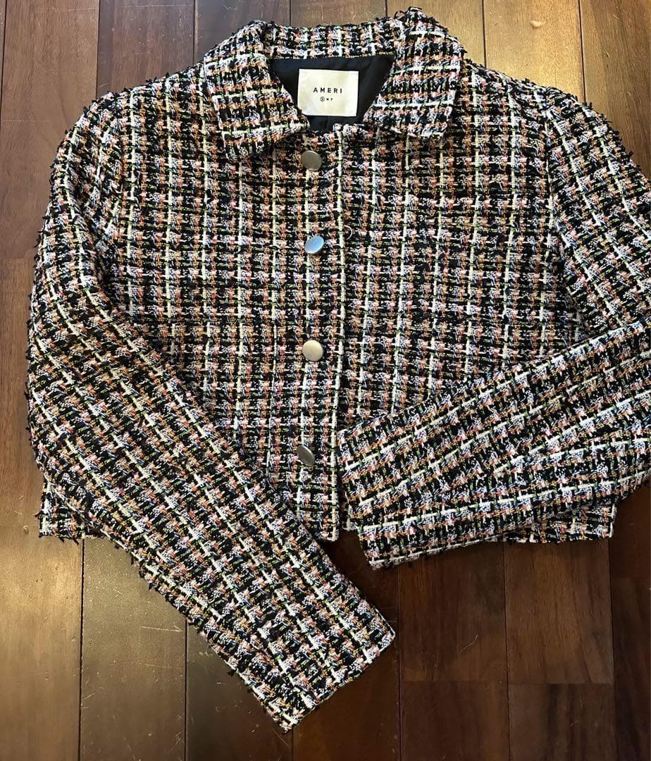 【最安値完売品】セットPLAYFUL TWEED JACKET 　Sサイズ