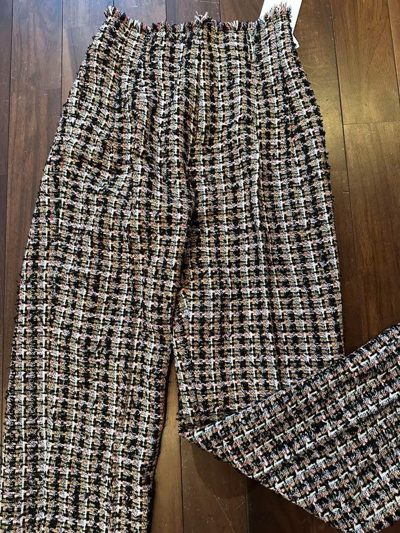 【最安値完売品】セットPLAYFUL TWEED JACKET 　Sサイズ