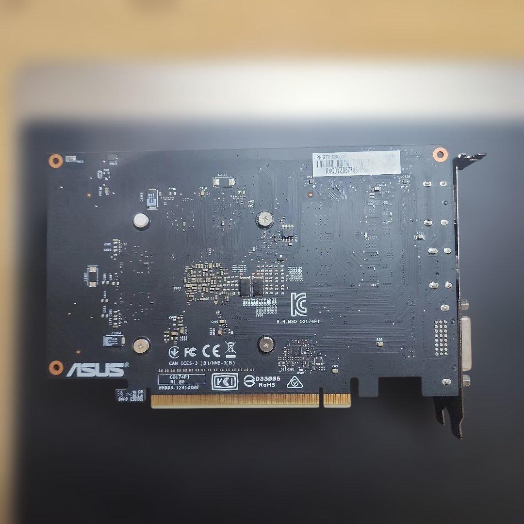 グラフィックボード・グラボ・ビデオカード ASUS GeForce GTX 1650 4G