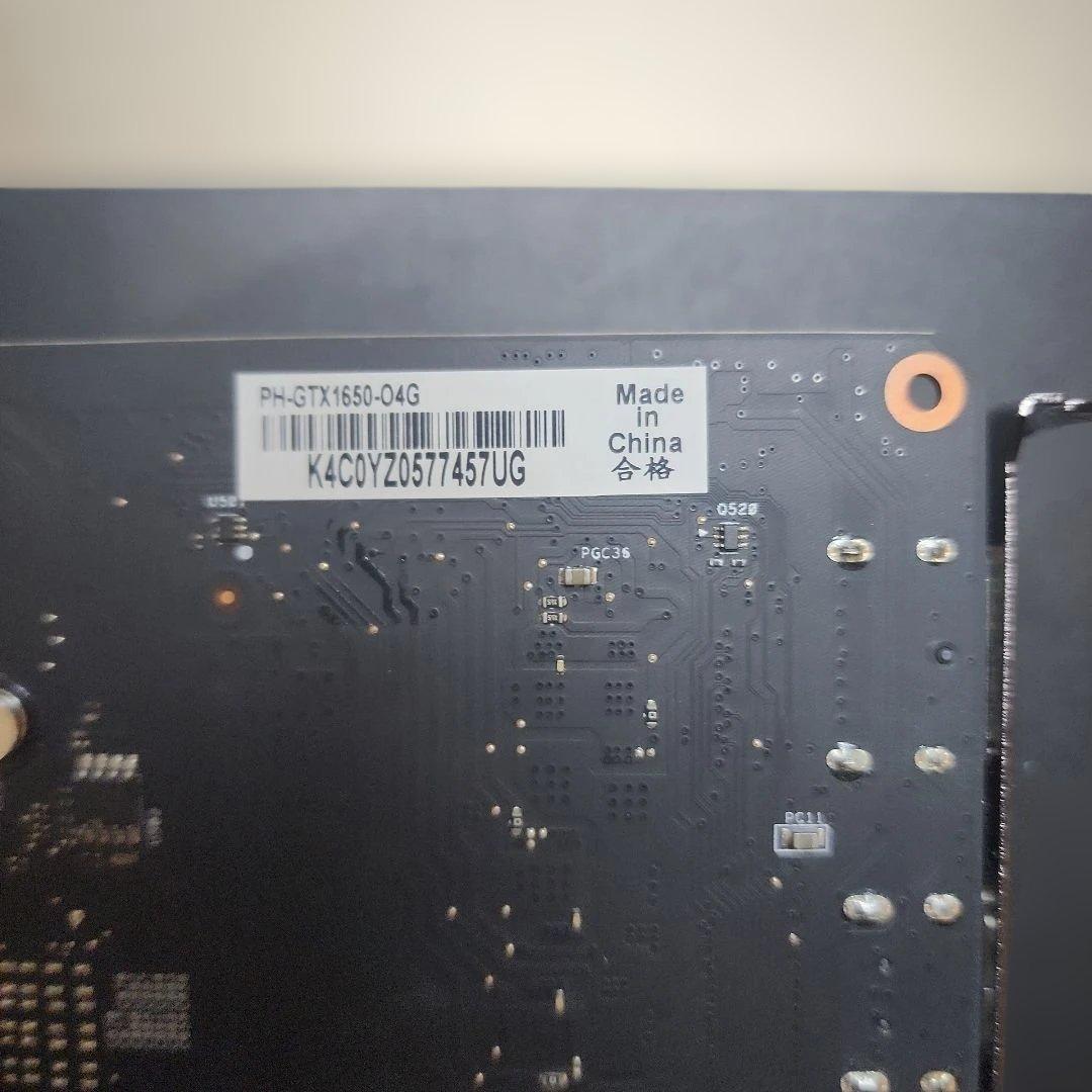 グラフィックボード・グラボ・ビデオカード ASUS GeForce GTX 1650 4G