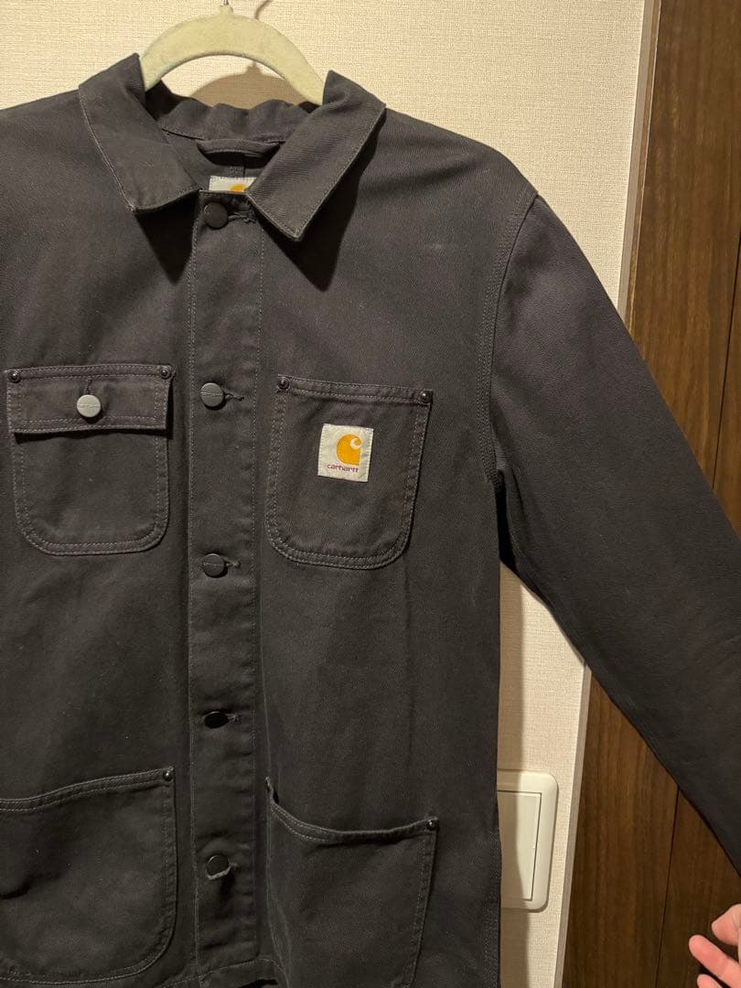 Carhartt ブラックカバーオール