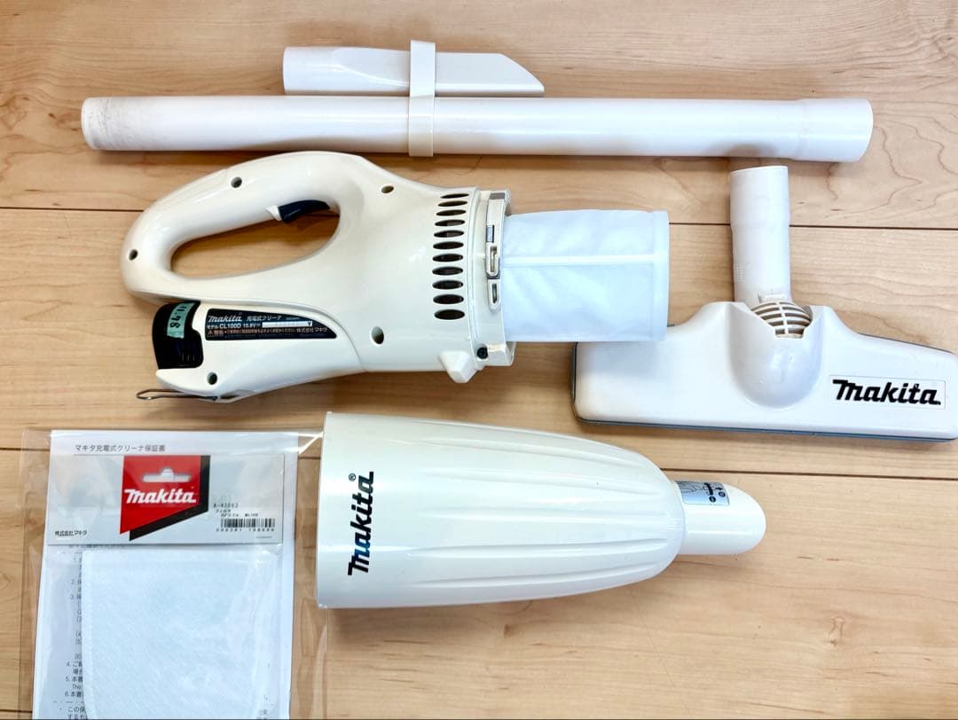 Makita ハンディークリーナー フルセット 10.8V 充電式 マキタ