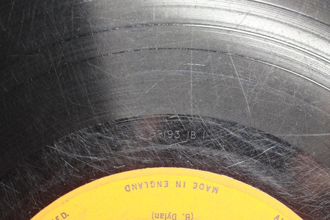The Freewheelin' Bob Dylan UK(英)盤 Mono