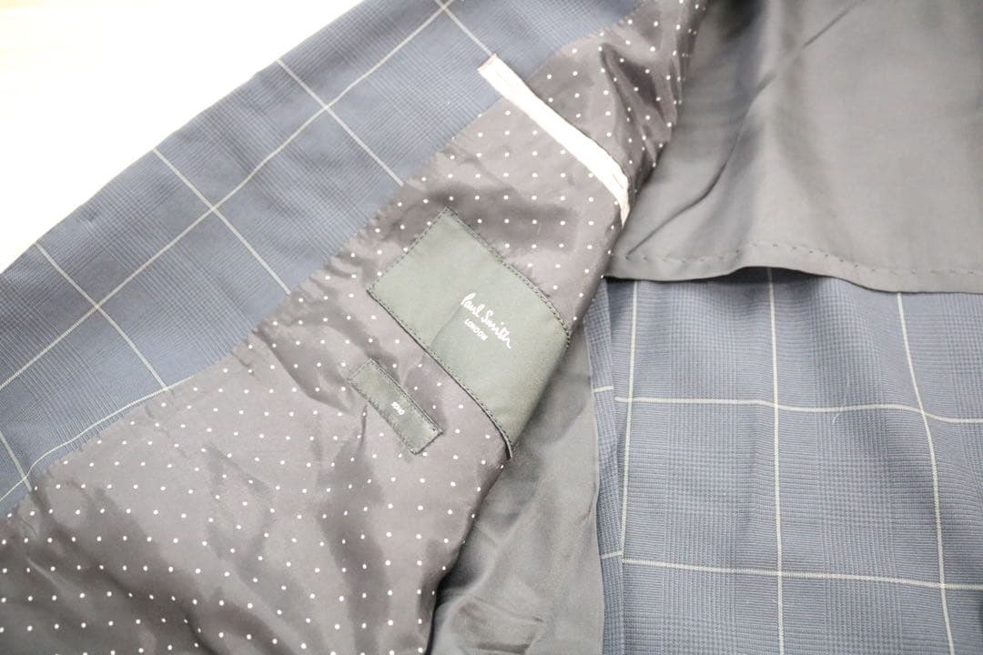 Paul Smith 4点セット　グレンチェックジャケット　シャツ　ネクタイ2本