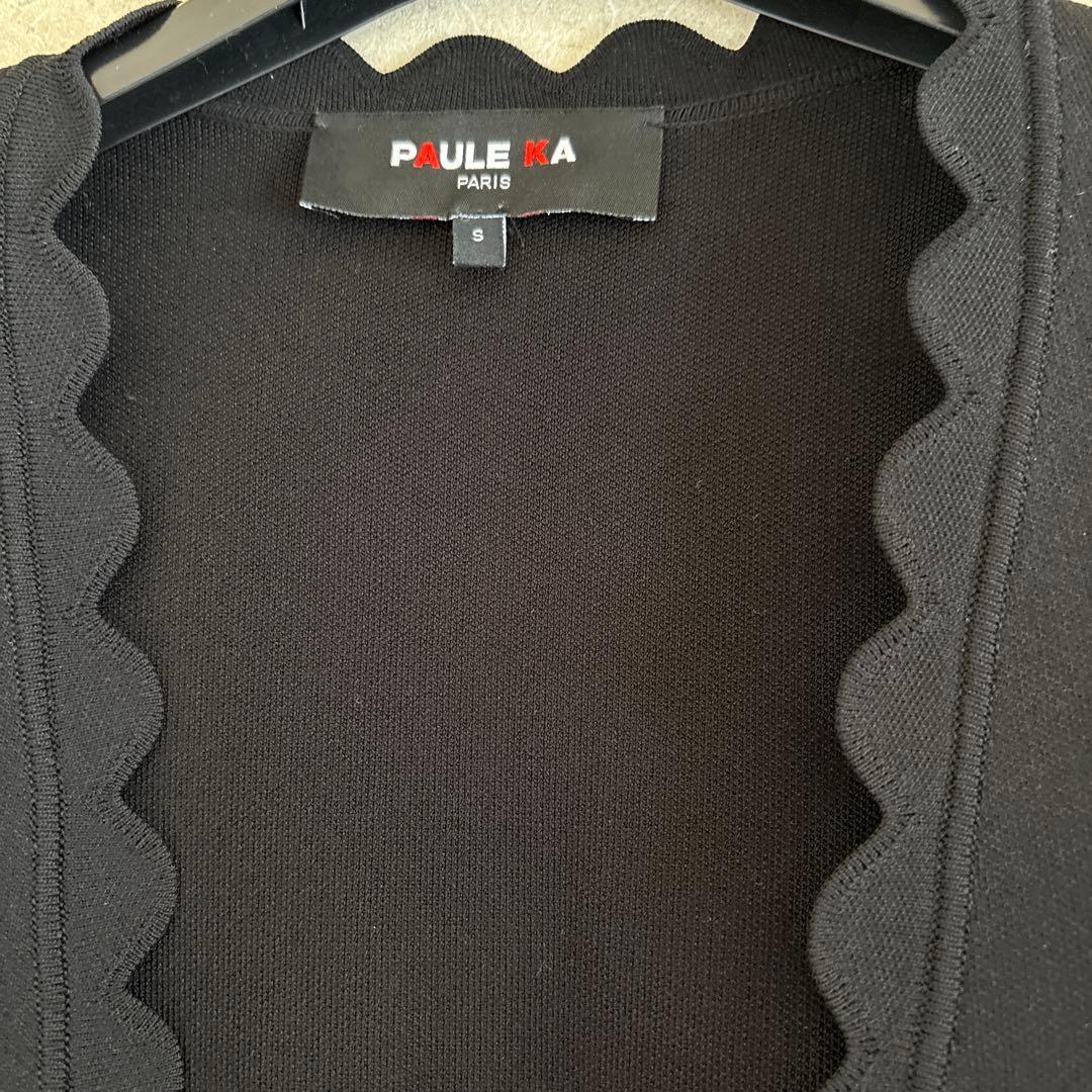 PAULE KA ブラック カーディガン S