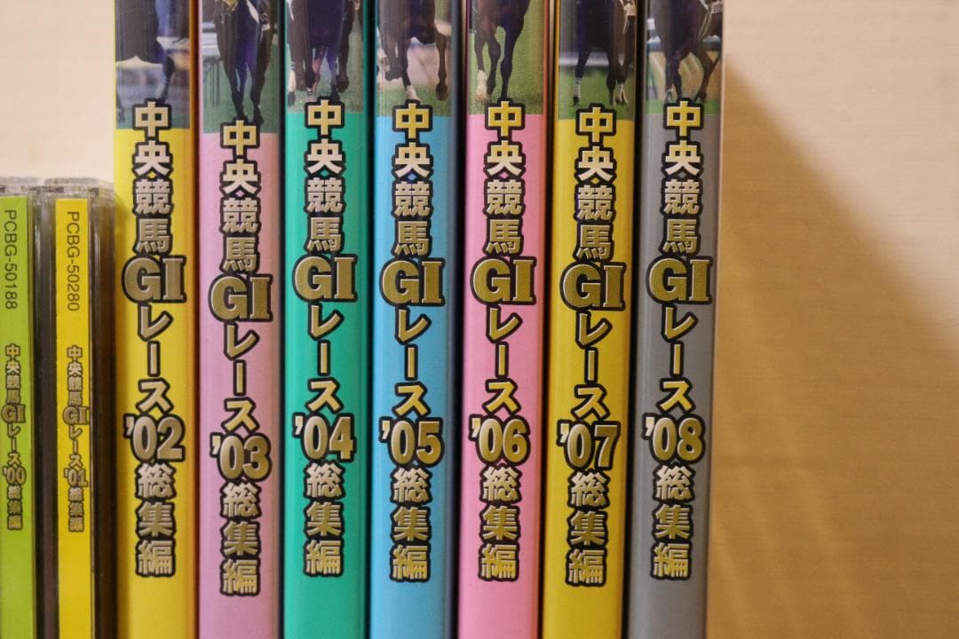 中央競馬GIレース総集編他DVD　おまけ付！