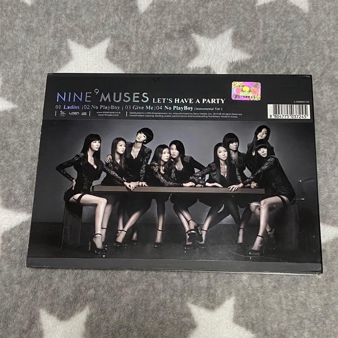 K-POP・アジア NINE MUSES LET'S HAVE A PARTY