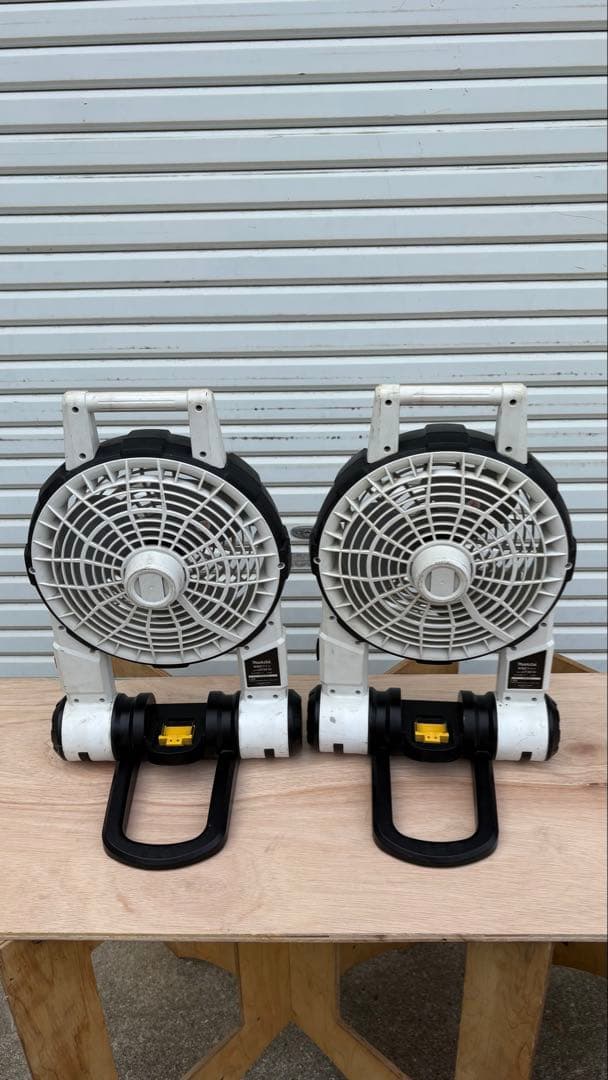 マキタCF201D 充電式ファン 2台セット